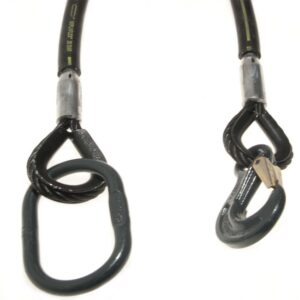 Wire 1t, 1m ring/krog, m. pvc