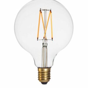 Mega Edison LED 4W. 4 filamenter, E27 Pære