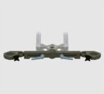 Scaffold tube mount, double tube, GF-Slider