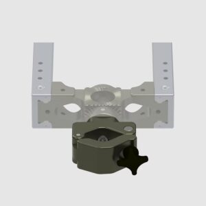 Scaffold tube mount, single tube, GF-Slider