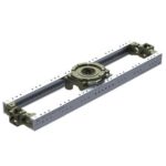 GF-Slider 3' /100cm, w/ Legs/stand mount, GFM, travel 67cm