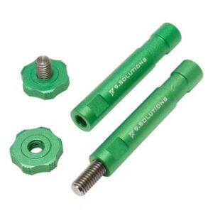 Baby pin set, Pin(x2), Finger screw(x1), Nut(x1), 9.Solutions
