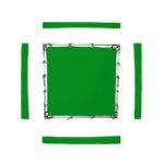 12x12' Green Sock set (x4), Cromakey Green Tempo