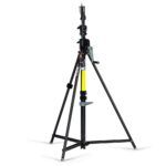 Wind Up, dobbelt, SORT manfrotto 087 [167-370cm][30kg]
