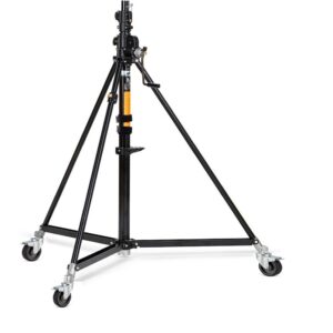Super Wind Up, hjul, SORT ALU Manfrotto 387 [1,75-3,86m][60kg]