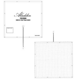 Fabric-Lite 200, 90x90cm, 200W, Bi-Color, Aladdin