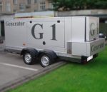 Generator Trailer 3x140A, 2800kg
