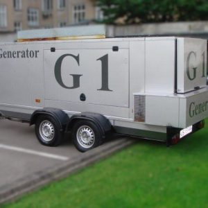 Generator Trailer 3x140A, 2800kg