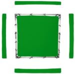 20x20' Green Sock set (x4), Cromakey Green Tempo