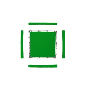 8x8' Green Sock set (x4), Cromakey Green Tempo
