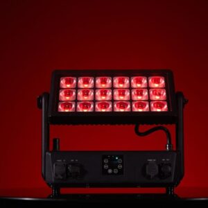 BAT360IP, Wash 18*20W RGBWA+UV 20º 2diff+barndoor, Litez