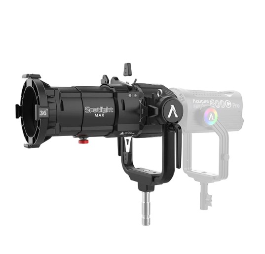 Projection Lens, Spotlight MAX, Storm 400 to 1200, 19+36°, Aputure