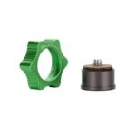 Quick mount receiver, female, w/1/4 Screw, 9.Solutions