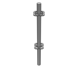 Topsøjle UVH-2, 100cm, Peri