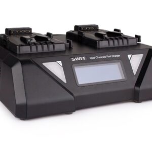 Lader, 2x V-Lock, Fast Charger, Swit