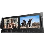 Monitor 2x 9", RKM-290A, Dual rack,TV-Logic